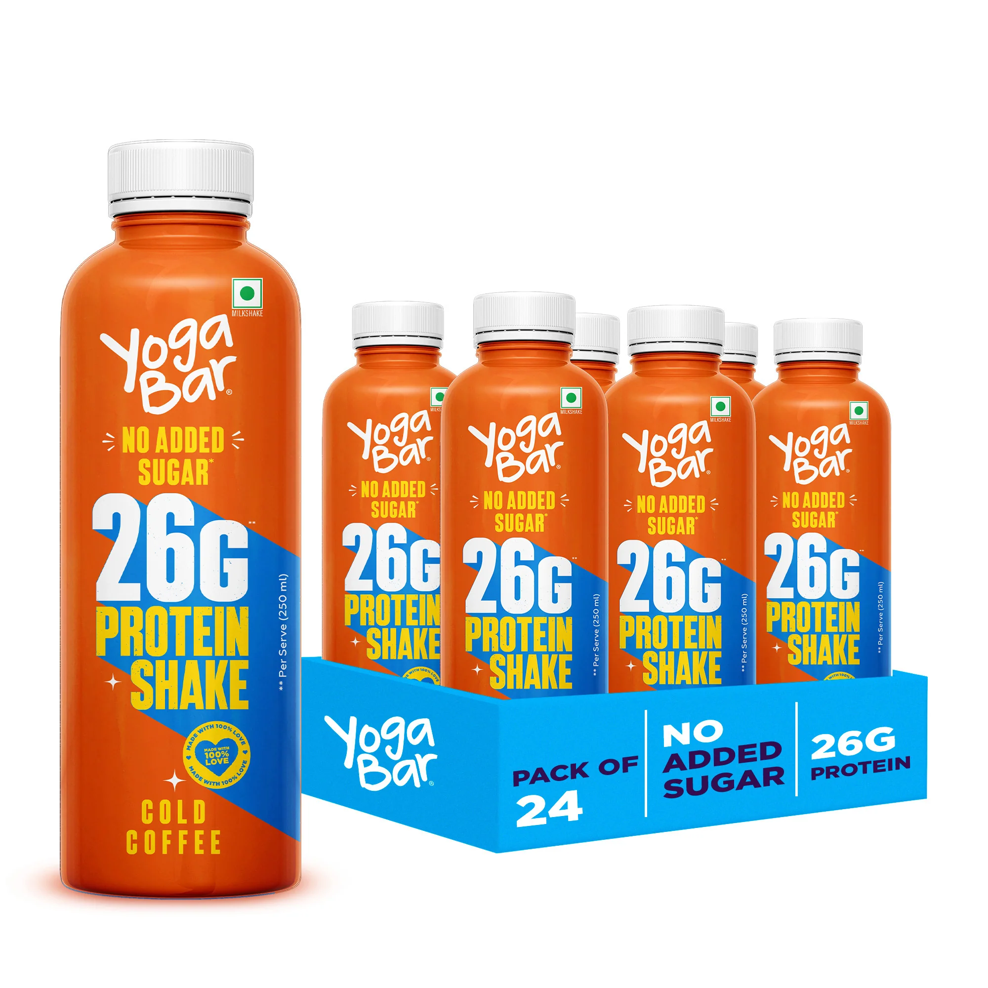 26g Protein Shake Cold Coffee 250ml/bottle - Image 11