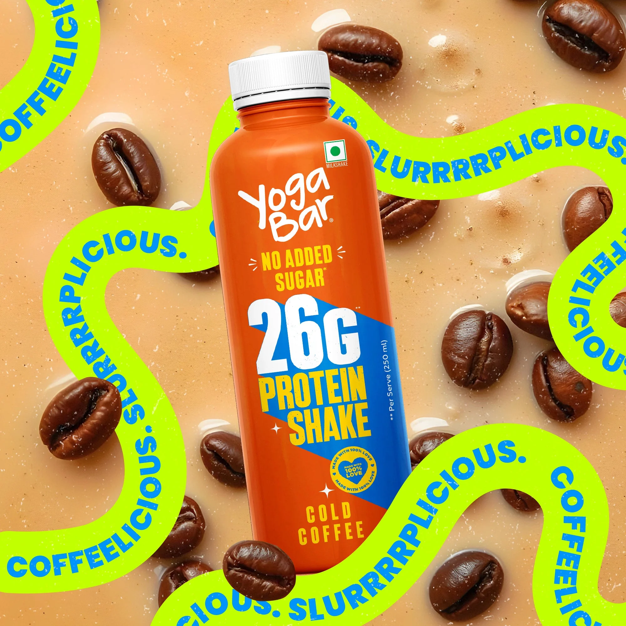 26g Protein Shake Cold Coffee 250ml/bottle - Image 4
