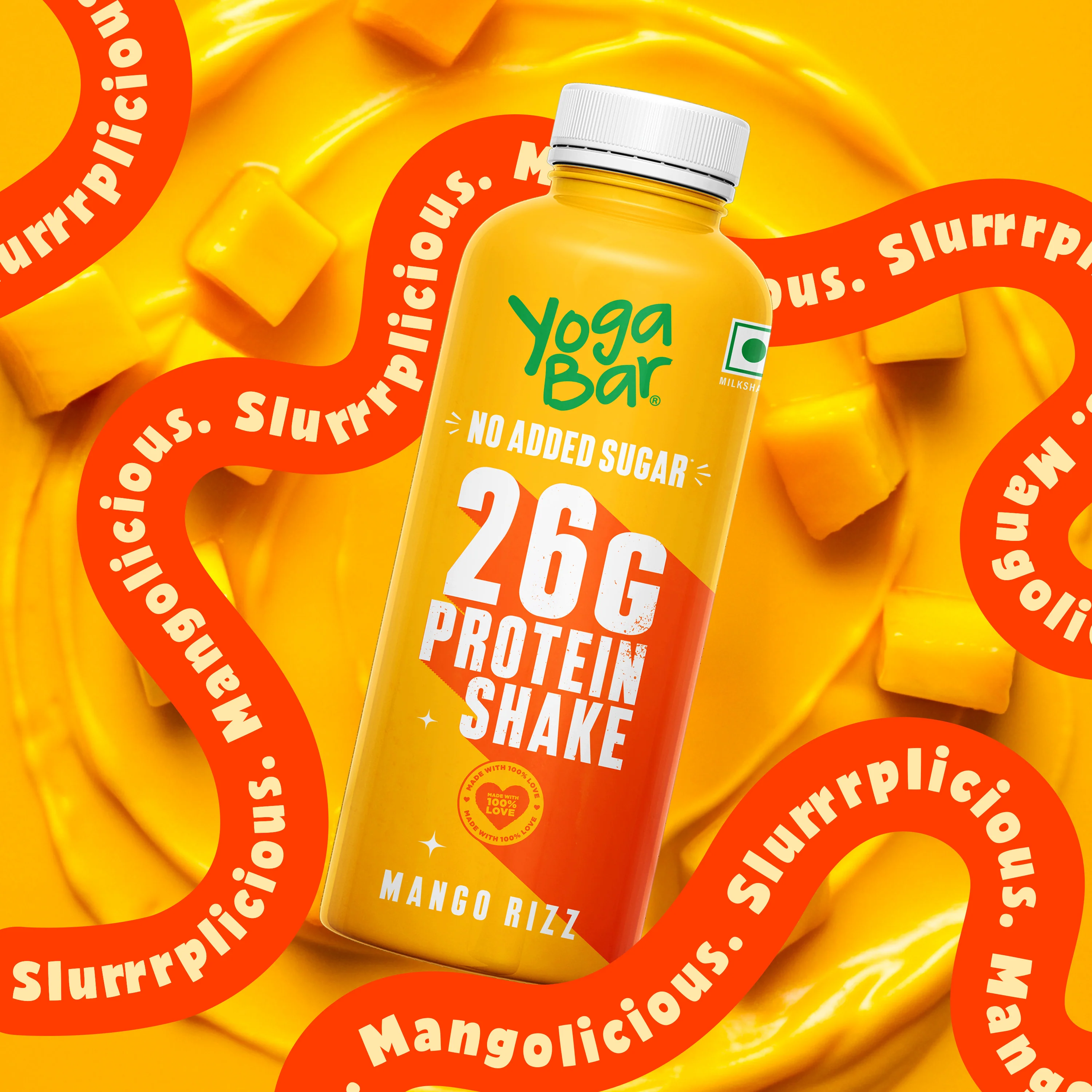 26g Protein Shake Mango Rizz - Pack of 24 - 250ml/bottle - Image 2