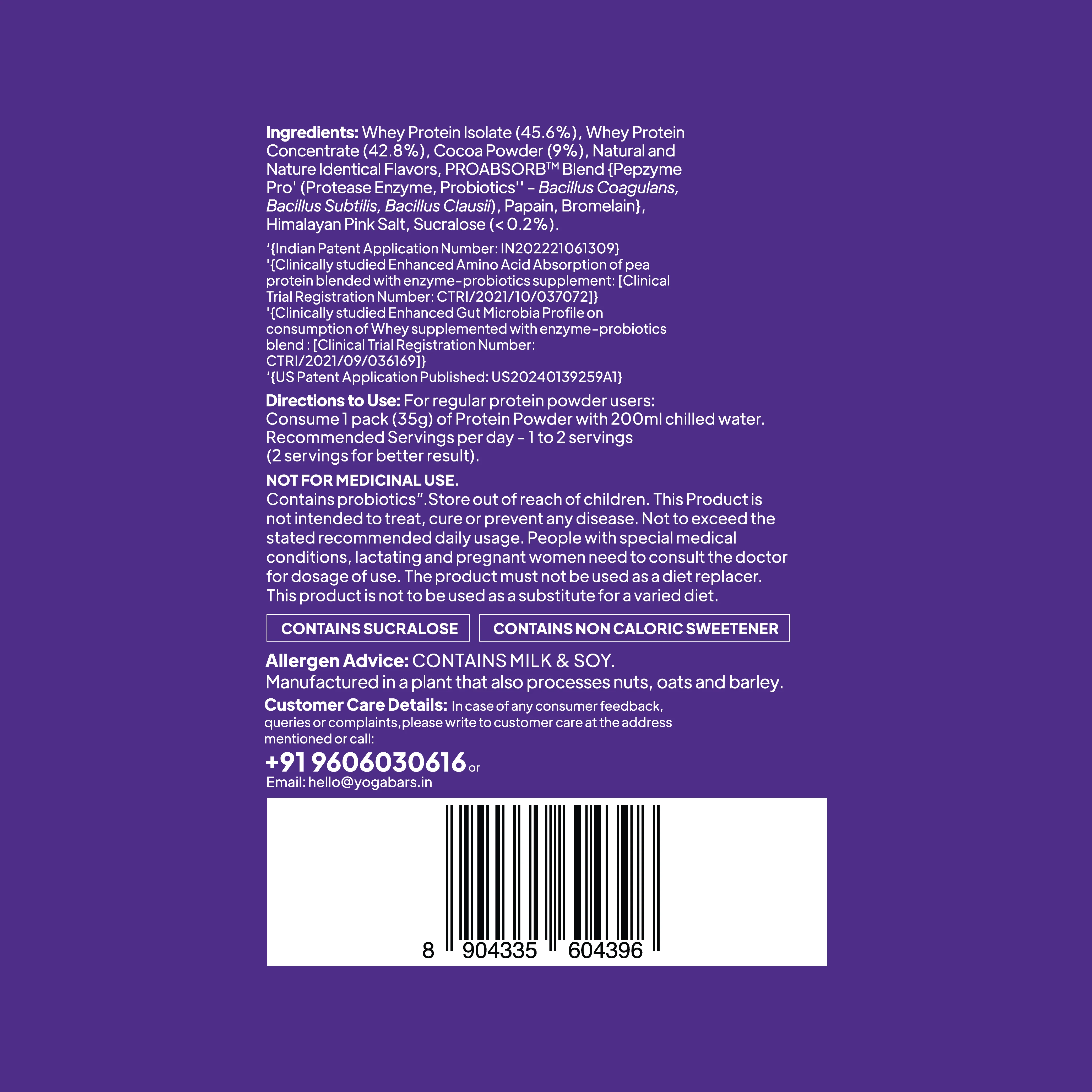 ProClean Whey 0 Calorie Sweetener (Chocolate) 907g - Image 8