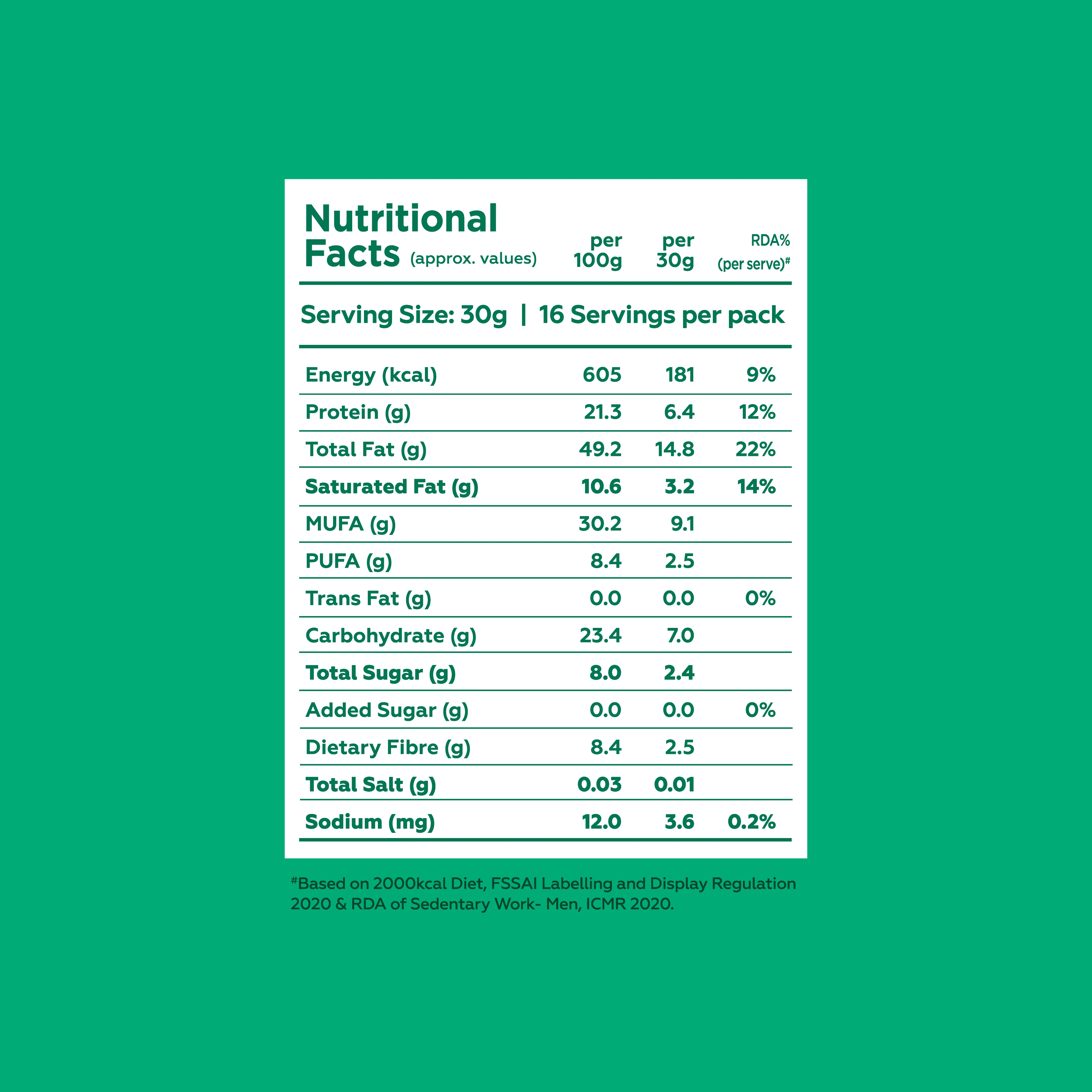 Whole Cashews 500g - Image 4